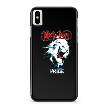 White Lion Band Pride Heavy Metal Hard Rock Band iPhone X Case iPhone XS Case iPhone XR Case iPhone XS Max Case