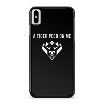 Wildcat Tigress Tigris Big Cat King Exotic Tiger Peed On Me iPhone X Case iPhone XS Case iPhone XR Case iPhone XS Max Case