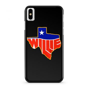 Willie Nelson Lone State iPhone X Case iPhone XS Case iPhone XR Case iPhone XS Max Case