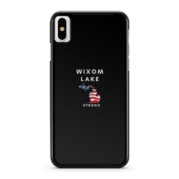 Wixom Lake Strong iPhone X Case iPhone XS Case iPhone XR Case iPhone XS Max Case