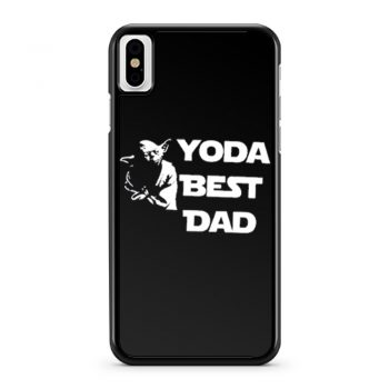 Yoda Best Dad Master Yoda Star Wars iPhone X Case iPhone XS Case iPhone XR Case iPhone XS Max Case
