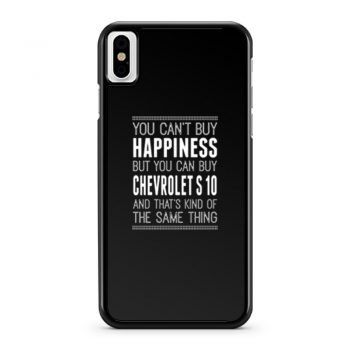 You Cant Buy Happines Car Lover iPhone X Case iPhone XS Case iPhone XR Case iPhone XS Max Case