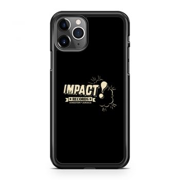 retro IMPACT Records Jamaica iPhone 11 Case iPhone 11 Pro Case iPhone 11 Pro Max Case