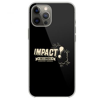 retro IMPACT Records Jamaica iPhone 12 Case iPhone 12 Pro Case iPhone 12 Mini iPhone 12 Pro Max Case