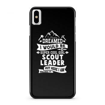 roud Scout Leader Girls Edition iPhone X Case iPhone XS Case iPhone XR Case iPhone XS Max Case