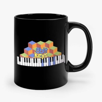 8bit Keys Piano Classic Retro Mug