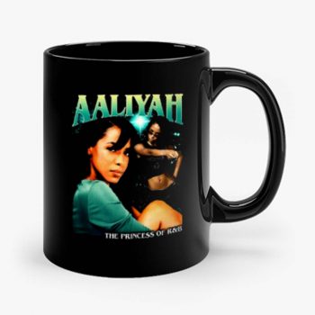 Aaliyah Cover Tour Vintage Mug