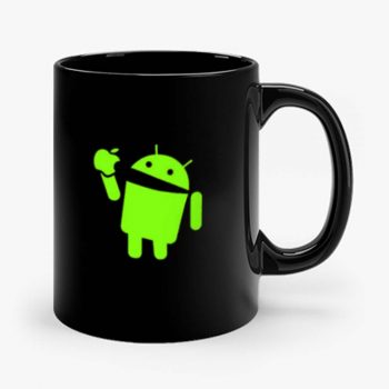 Android Eats Apple Mug