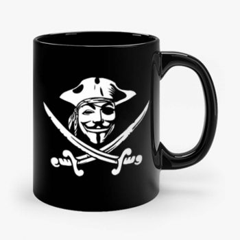 Anonymous Pirate Mug