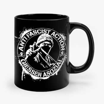 Anti Fascist Action Giessen Asozial Mug