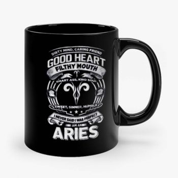 Aries Good Heart Filthy Mount Mug