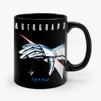 Autograph Sign In Please Mug