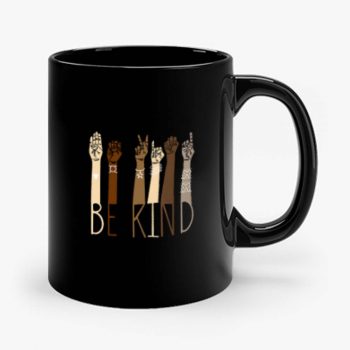 Be Kind Hand Art Mug