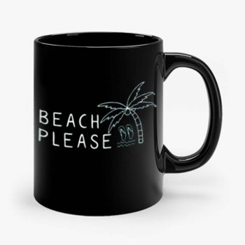 Beach Please Quarantined Summer Mug