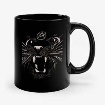 Black Sassy Cat Mug