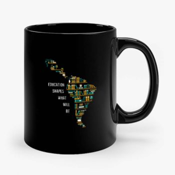 Book Map Education Shape What Will Be Mug