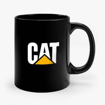 Bulldozer Digger Cat Mug
