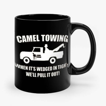 Camel Towing Adult Humor Rude Mug