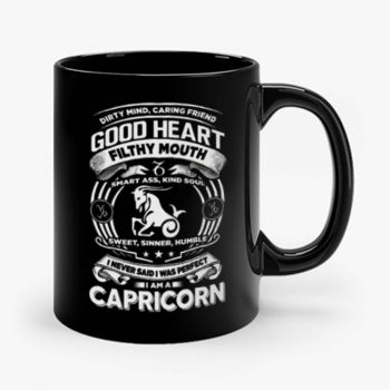 Capricorn Good Heart Filthy Mount Mug