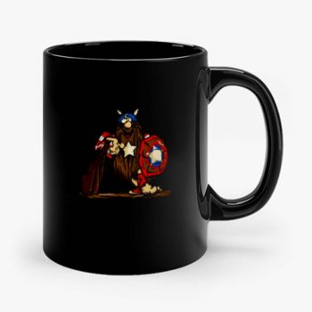 Captain Caveman Captain America Mug