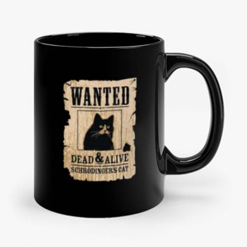 Cat Wanted Dead Or Alive Mug
