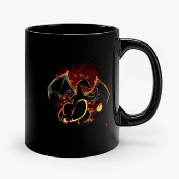 Charizard Dark Pokemon GO Dragon Mug