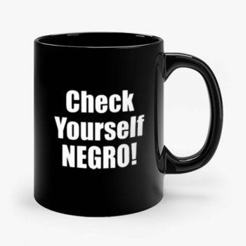 Check Yourself Negro Cornell West New Interview Mug