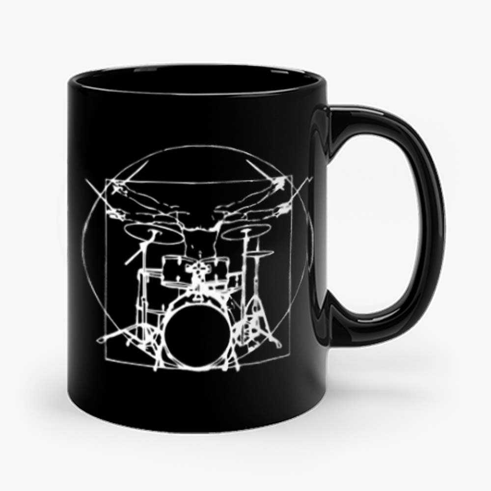 Da Vinci Drums Rock Drummer Mug