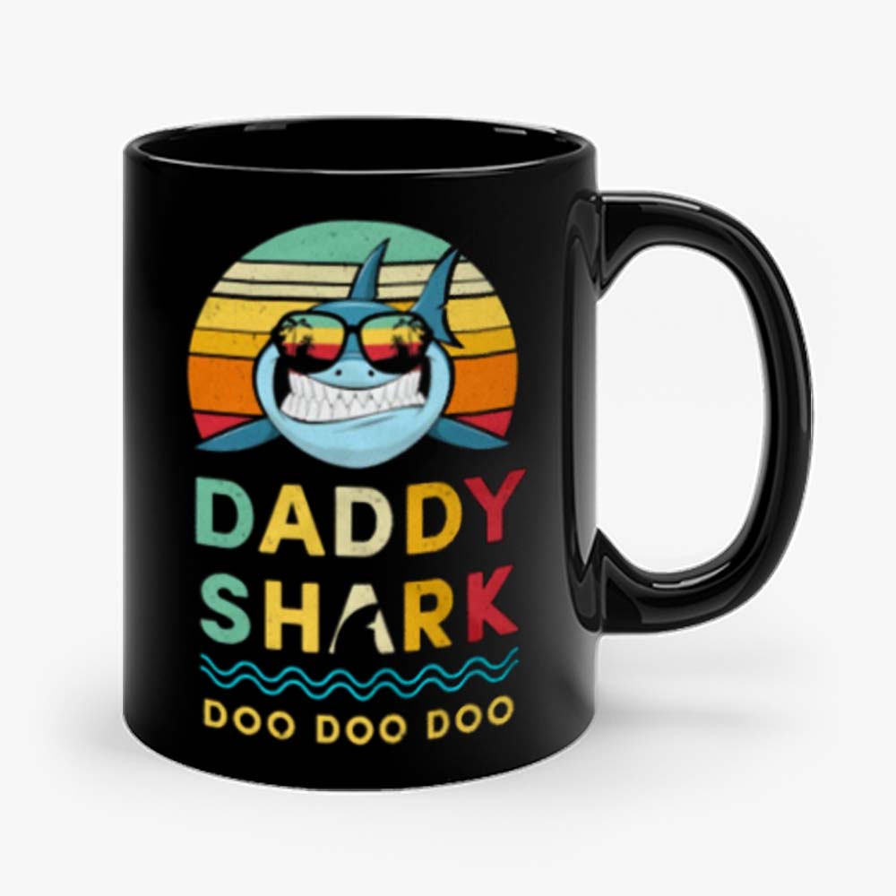 Daddy Shark Vintage Style Mug