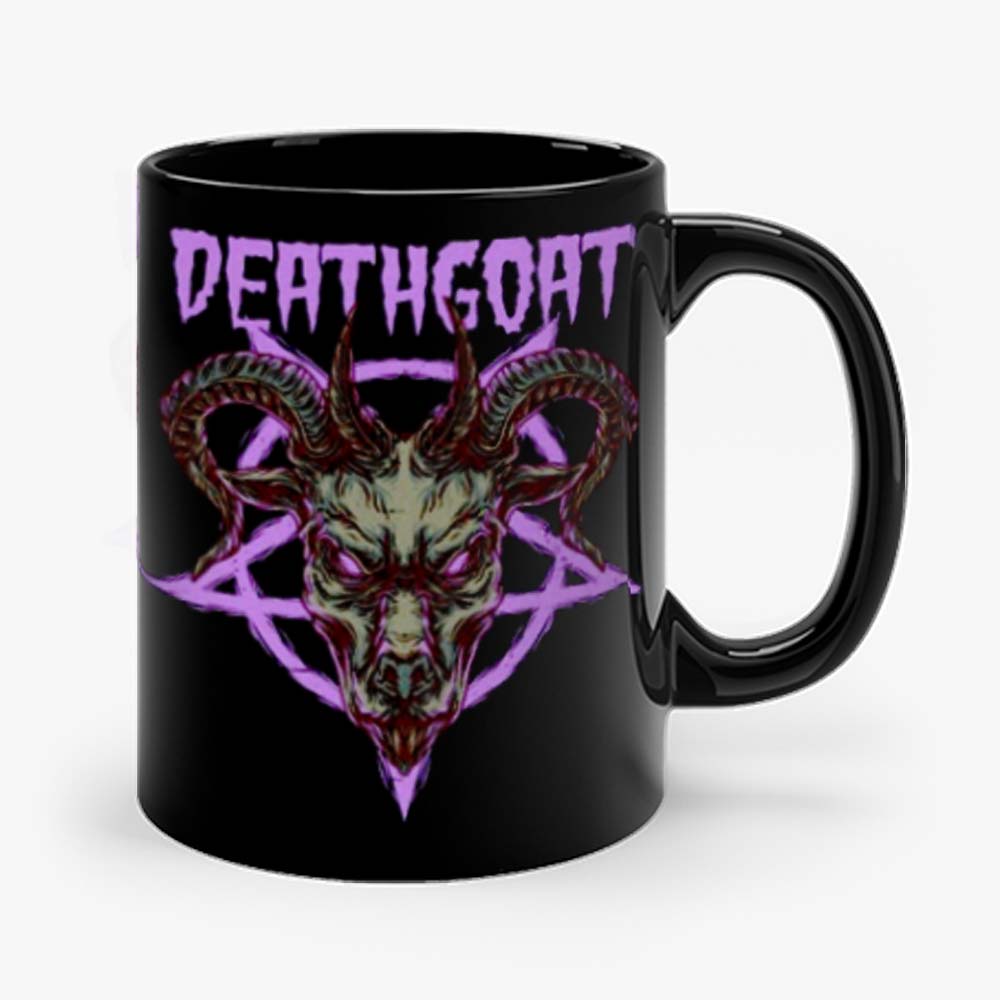 Death Goat Death Metal Band Mug