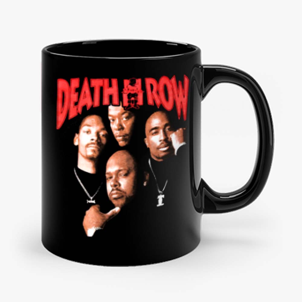 Death Row Records Tupac Dre Retro Mug