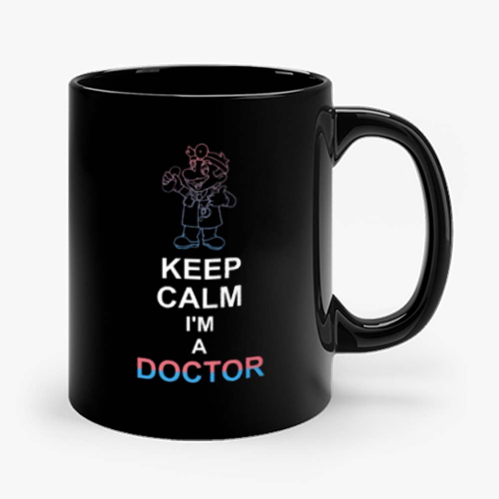 Dr Mario Keep Calm Mug