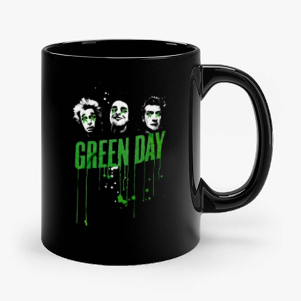 Drips Green Day Band Mug