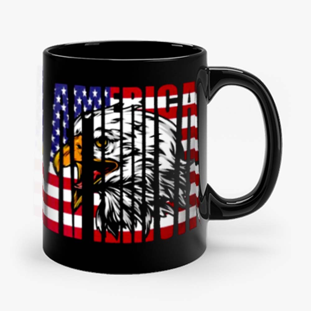 Eagle Mullet American Flag Mug