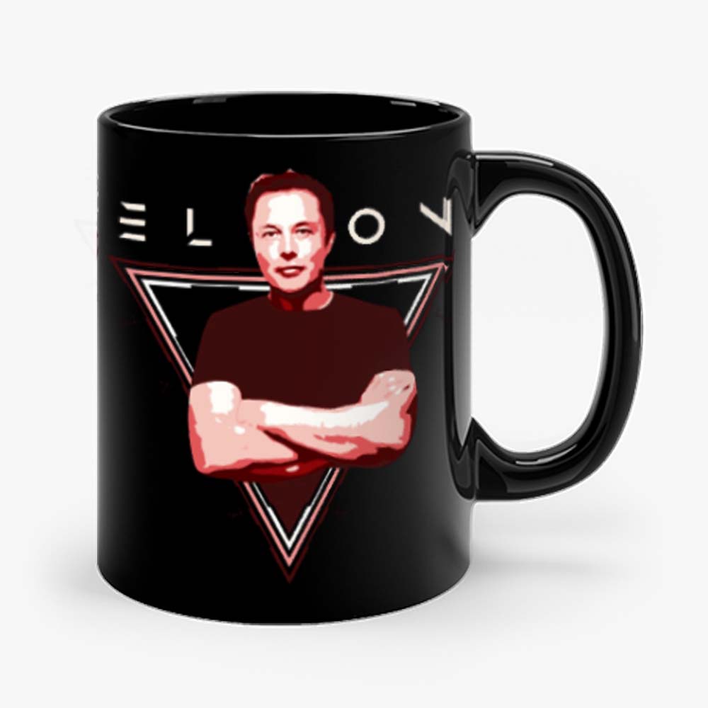 Elon Musk Space x Nerdy Mug