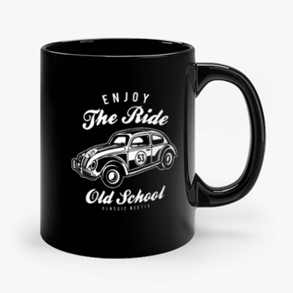 Enjoy The Ride Beetle Old School Car Mug
