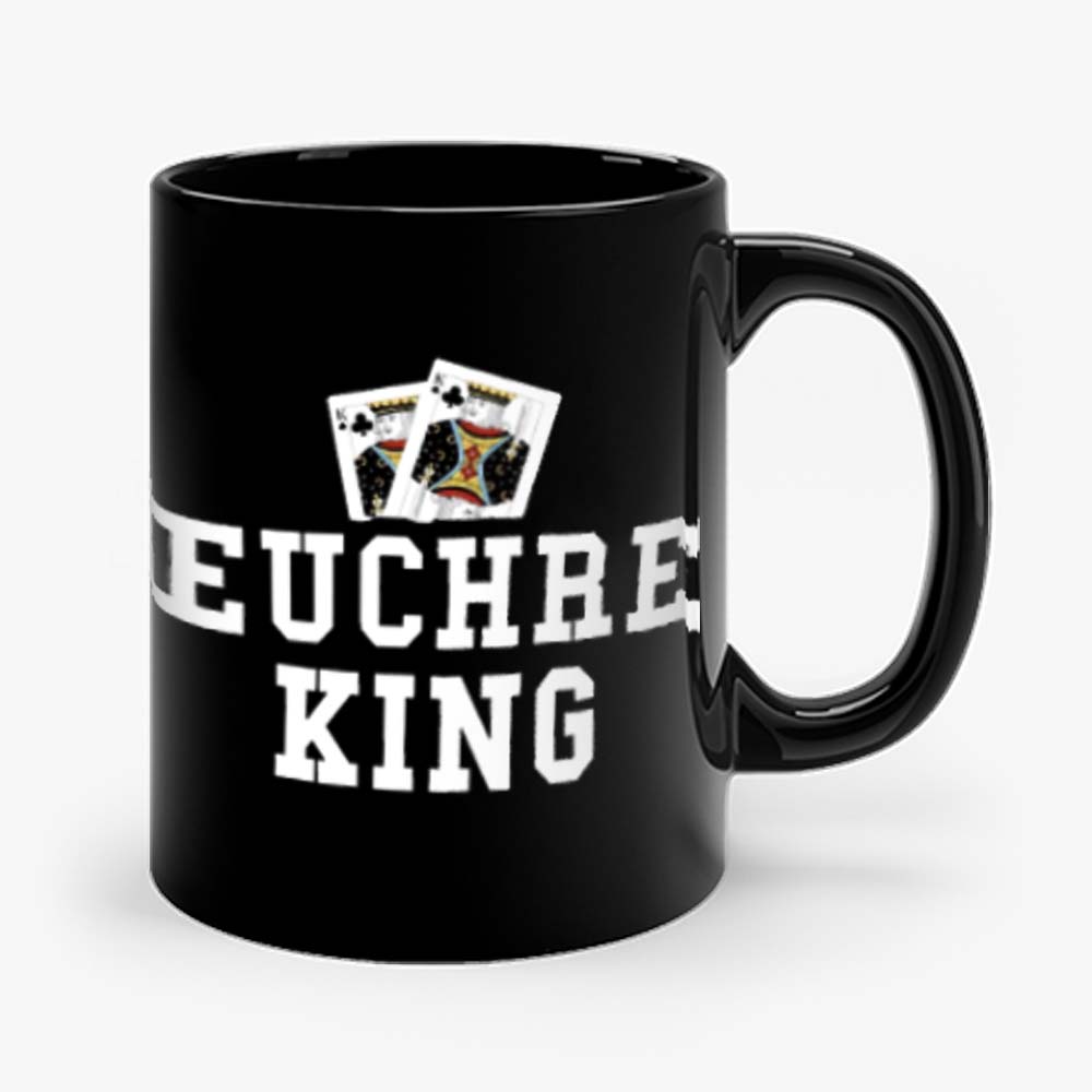 Euchre King Funny Euchre Player Mug