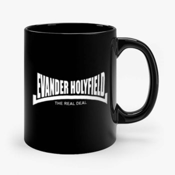 Evander Holyfield The Real Deal Boxing Mug