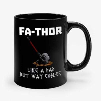 Fa Thor Viking Fathers Day Mug