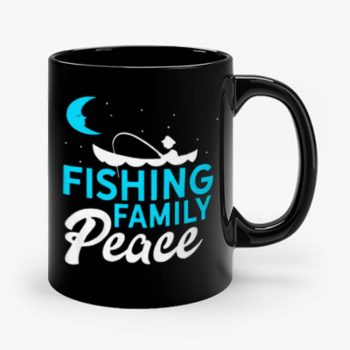 Fishing Family Peace Mug