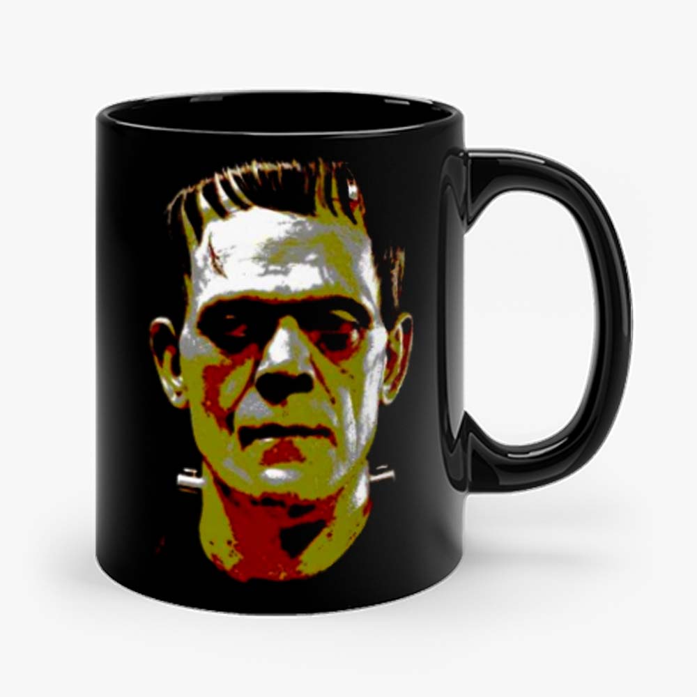 Frankenstein Face Halloween Horror Movie Mug