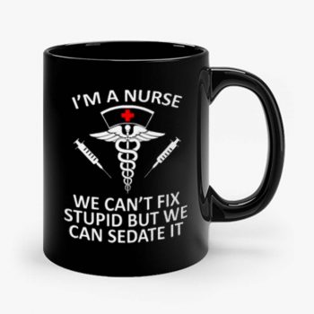 Funny Nurse Shirt Registered Nurse RN Gift Nursing Mug