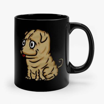 Funny Shar Pei Dog Cartoon Mug
