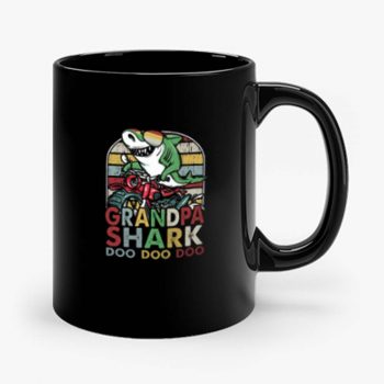 Grandpa Shark Doo Doo Vintage Mug