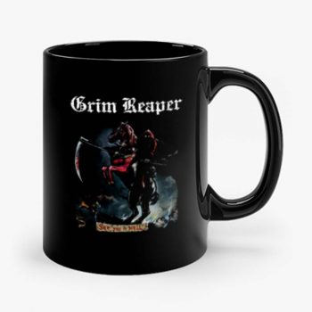 Grim Reaper See You In Hell 1983 Audioslave Mug