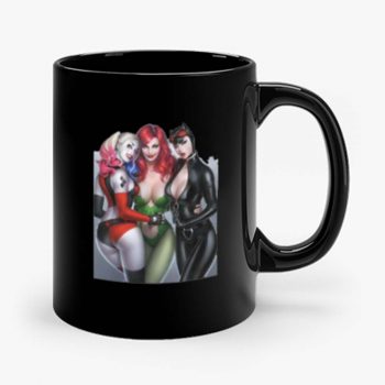 Harley Quinn Poison Ivy Superhero Sexy Mug