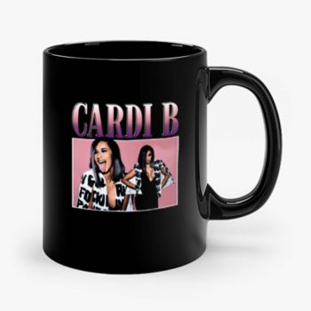 Hot Pink Cardi B Music Mug