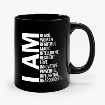 I Am Black Woman Black History Month Mug