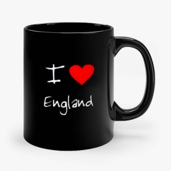 I Love Heart England Mug