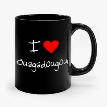 I Love Heart Ouagadougou Mug